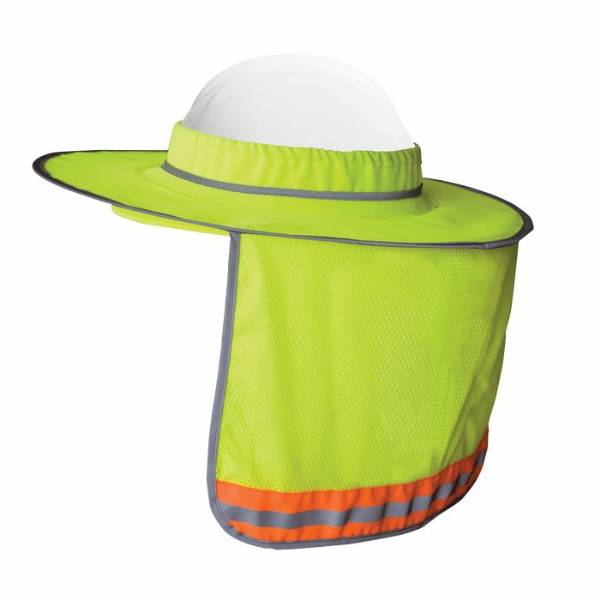 Mesh Sun Shade Elastic Binding for Hard hat